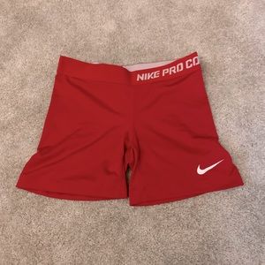 Nike spandex shorts